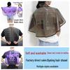 Waterproof Hairdressing Cape for Perm & Dye - Thick, Non-Stick, Hair Care Tool for Salon & Home