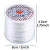 1mm Spandex Elastisches Garn Hohe Elastizität 100 Meter pro Rolle Armband tragen