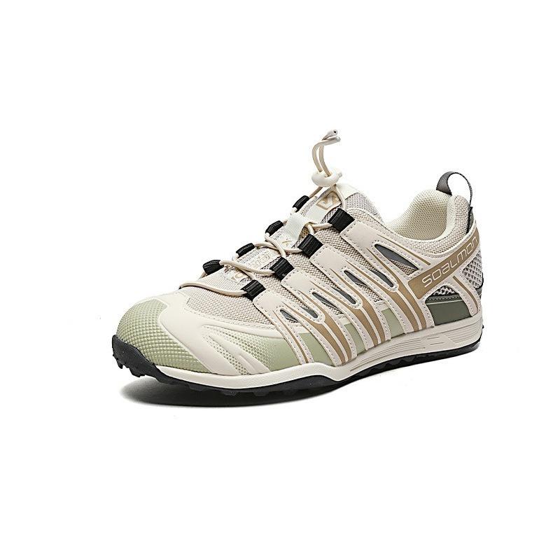 Spring and summer outdoor hiking shoes women's light and breathable jogging sports shoes versatile thick-soled elastic band dad shoes