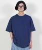 Deumakeu Boxy Fit Short Sleeve T-Shirt Deep Blue