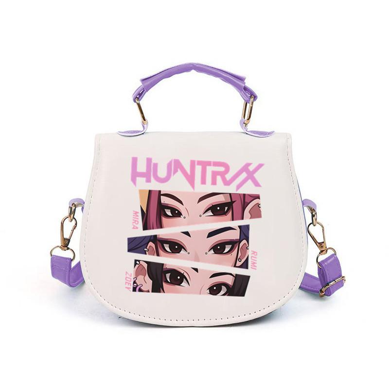 Girls Kpop Hunters Derpy Rumi Zoey Mira Printed Student Kids Casual Shoulder Crossbody Bags