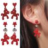 Fashion Jewelry New Year Horse Earrings Cartoon Horse Horse Drop Earrings  Party