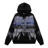 Premium Vintage Washed Cotton Hoodie Men Women Loose Fit Streetwear With Embroidered Letter Print Dual Pockets