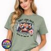 Sassy Highland Cow Graphic TShirt Dont Look Back Funny Tee Gift Unisex S2XL