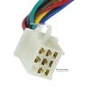 Off-road Motorcycle ATV Beach Buggy 3-Function Start/Stop/Turn Switch with 8-Wire Female Connector for 50-125cc.