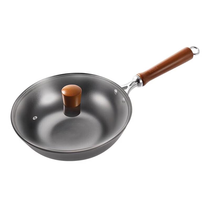 BTSM Handmade Cast Iron Wok