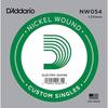 D'Addario Daddario Electric Guitar Rose String Nickel .054 NW054 Set of 5 [Domestic Genuine]