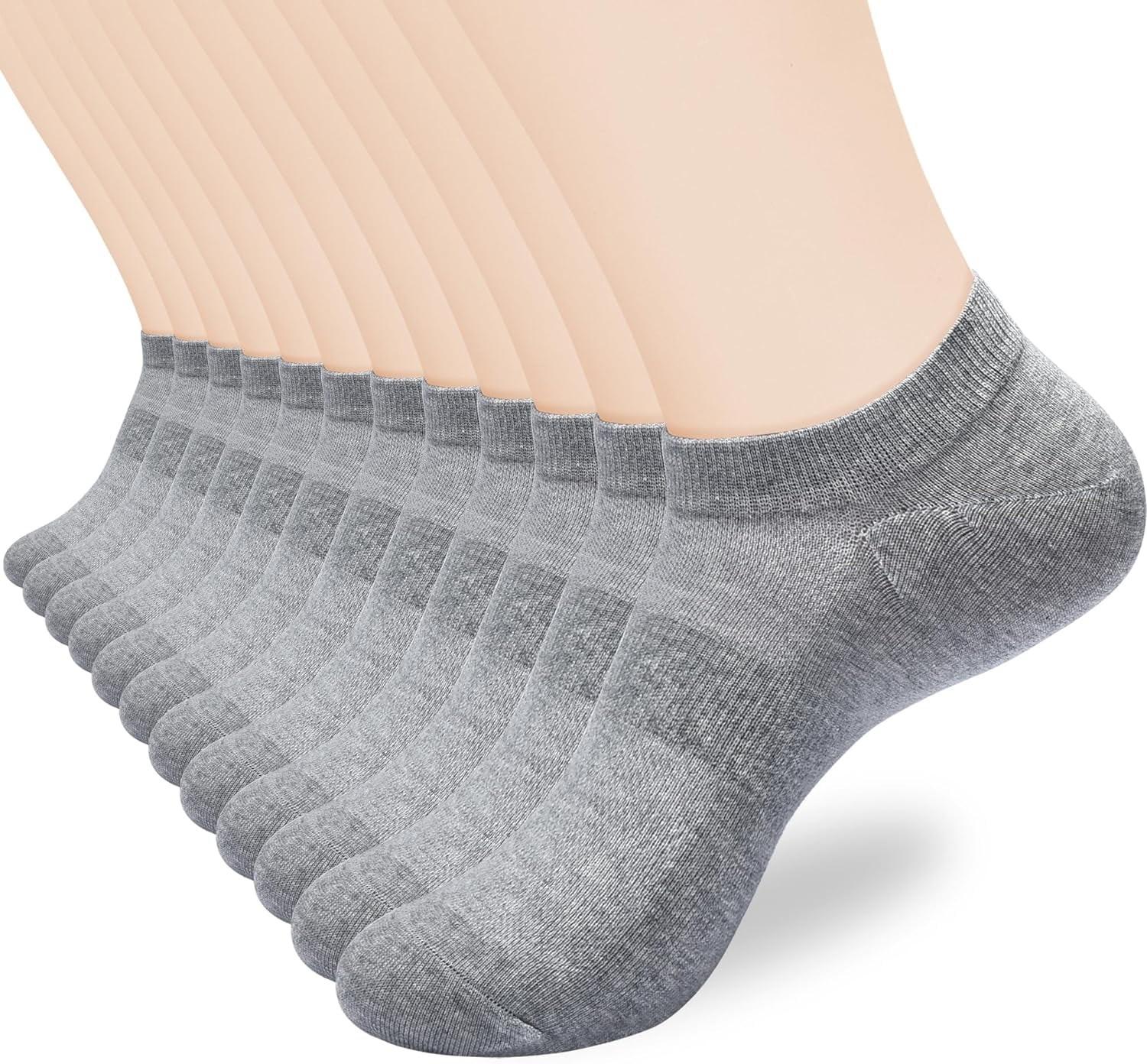 

Шкарпетки Жіночі тонкі спортивні шкарпетки для бігу без демонстрації, легкі шкарпетки з низьким вирізом, 6 пар One Size