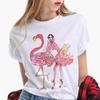 Fashion Loose White Short-sleeved T-shirt Woman  Harajuku  Women Clothes