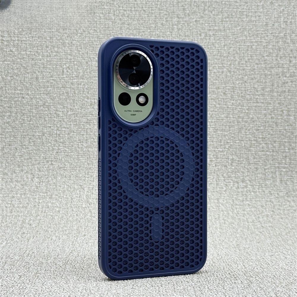 Luxury Cooling Mesh For Magsafe Case For Huawei Pura 70 P70 Pro Ultra Mate 70 60 50 Plus Nova 13 12 PC Wireless Charging Cover