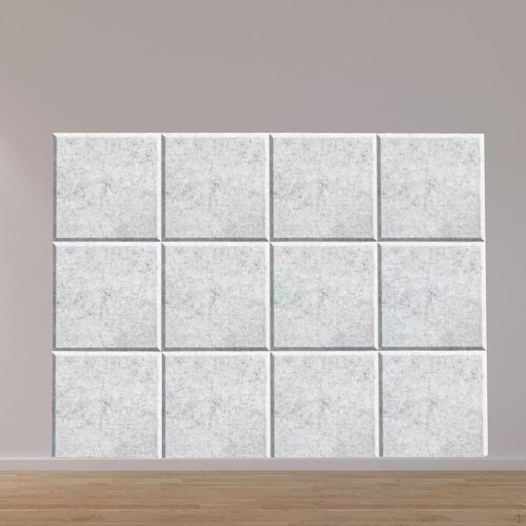 12 stück Akustische Panels Behandlung Panel Schalldichte Sound Absorbieren für Home