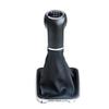 For Opel Zafira B 2005-2010 Gear Shift Knob 6 Speed Car Gear Stick Lever Knob Shifter with Leather Dust-Proof Cover