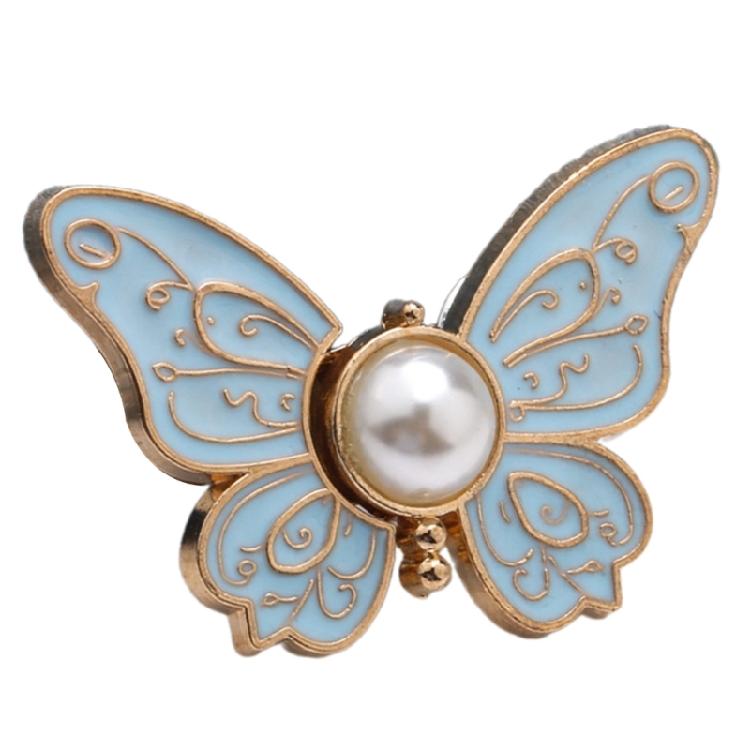 1/6 Pcs Button Pins Jeans Waist Buckles Detachable Pants Waist Tightener Jeans Button Pins Butterfly Waist Buckles