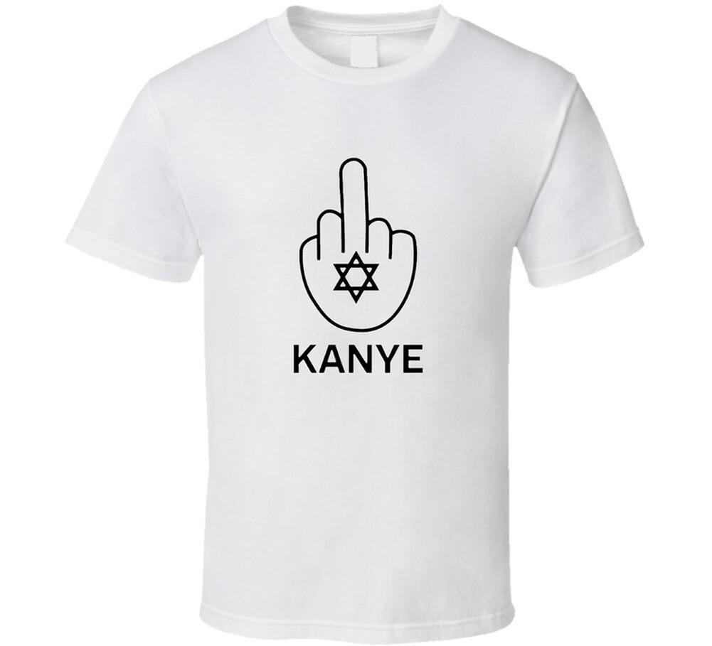

Kanye Middle Finger T Shirt Mens Womens Tees Top M