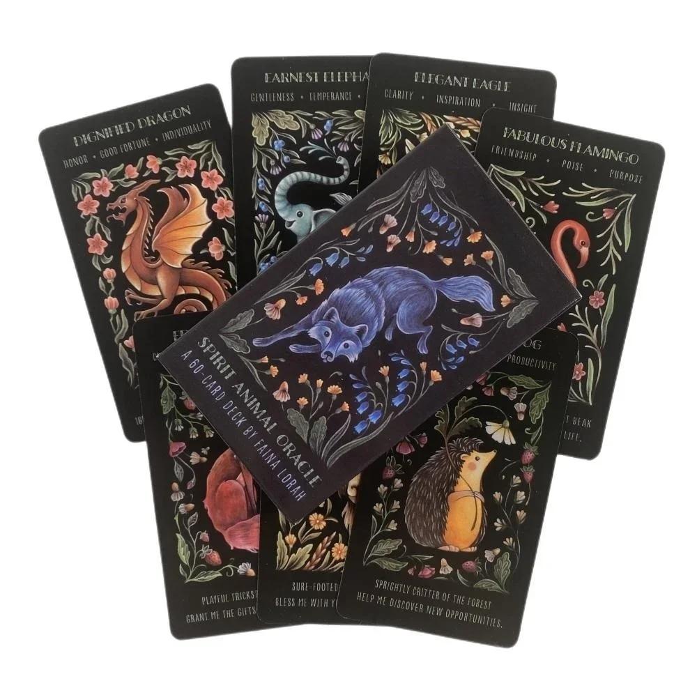 Spirit Animal Oracle Tarot Cards Party Board Games Card