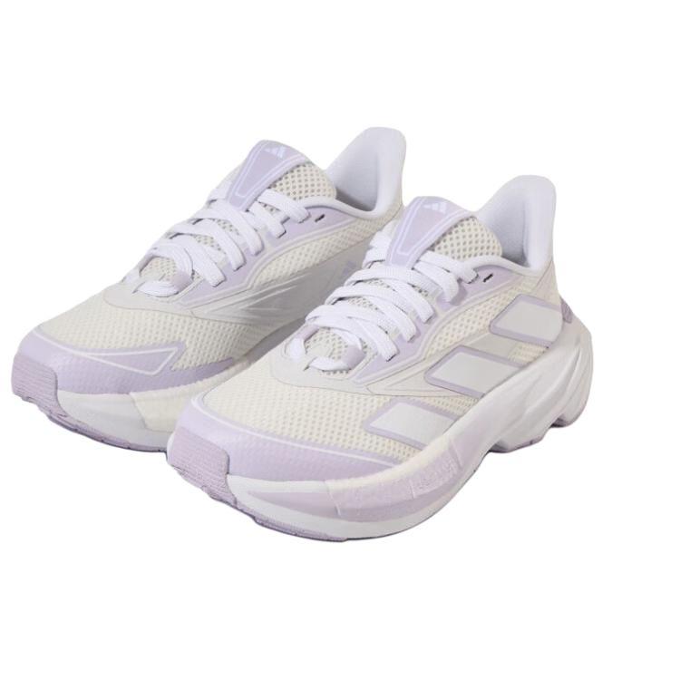 Adidas ALL DAY BOOM 2 Comfortable And Lightweight Cushioning Slip Resistant Breathable Running Shoes Unisex Purple JR4865