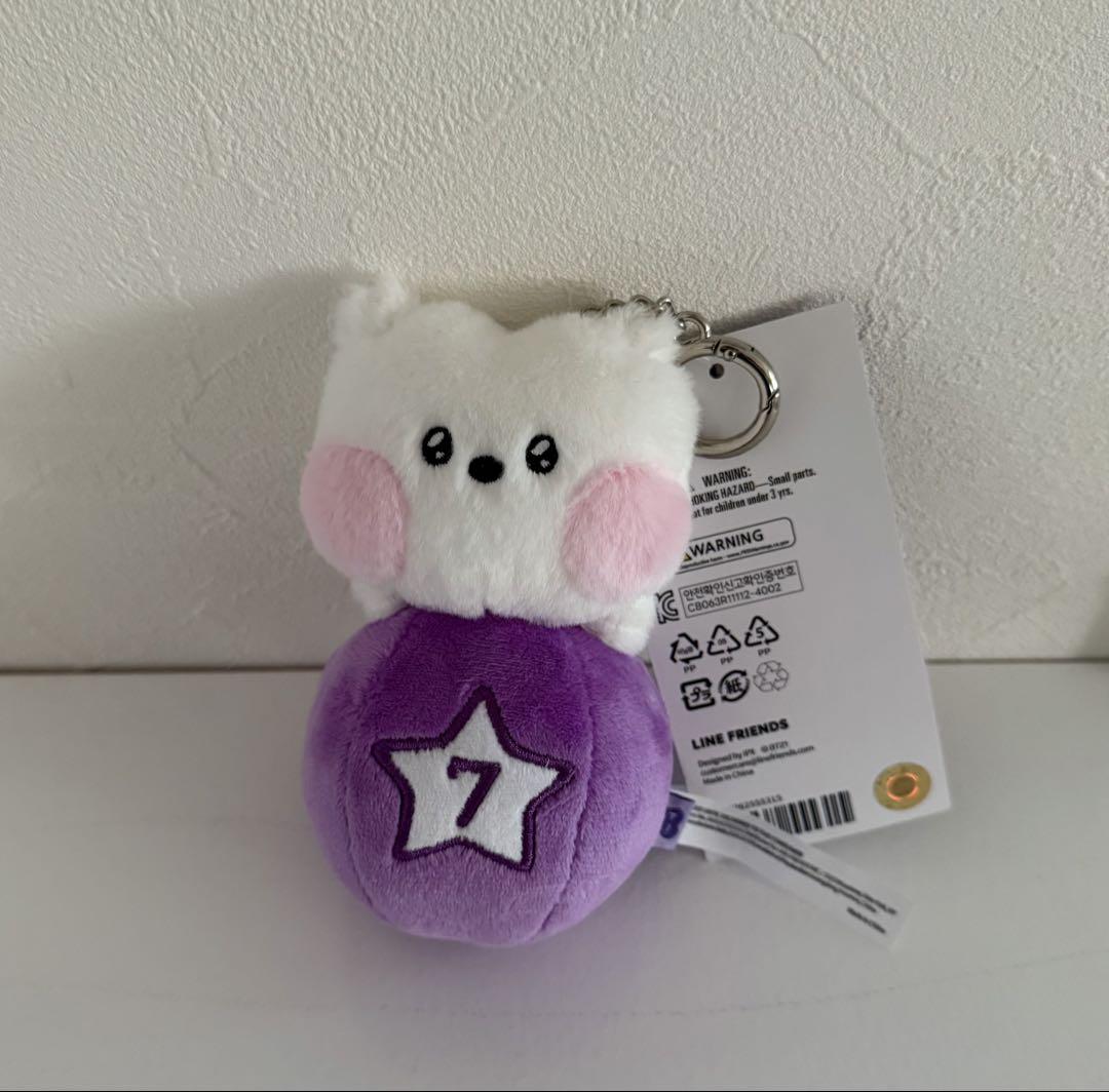 

[Б/У] BT21 Мини Брелок-кукла Гача Джин