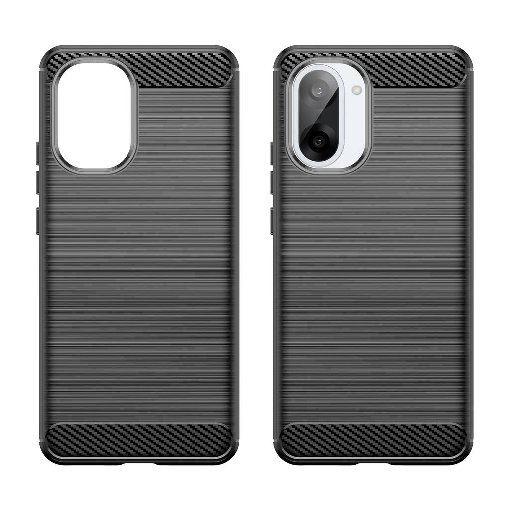 For OnePlus Ace 5 Racing 5G/Nord CE5 5G Case Protective Phone Cover Carbon Fiber Texture Brushed