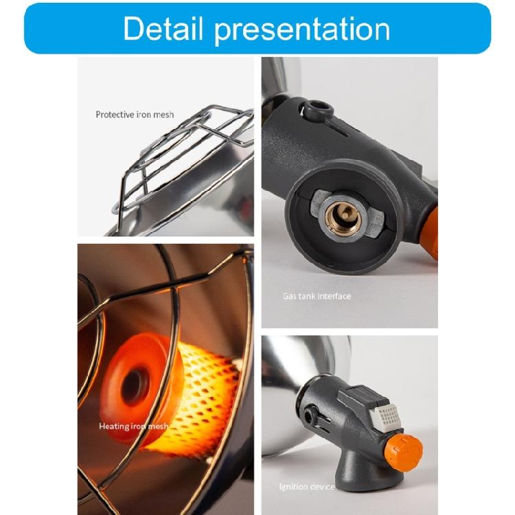Outdoor Camping Heater Heating Stove Portable Piezo Ignitions Gas Heater Warmer With Storage Box Camping Accsesories