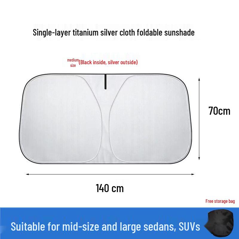 Universal Car Sunshade: Thickened Windshield & Window Heat Insulation Cover