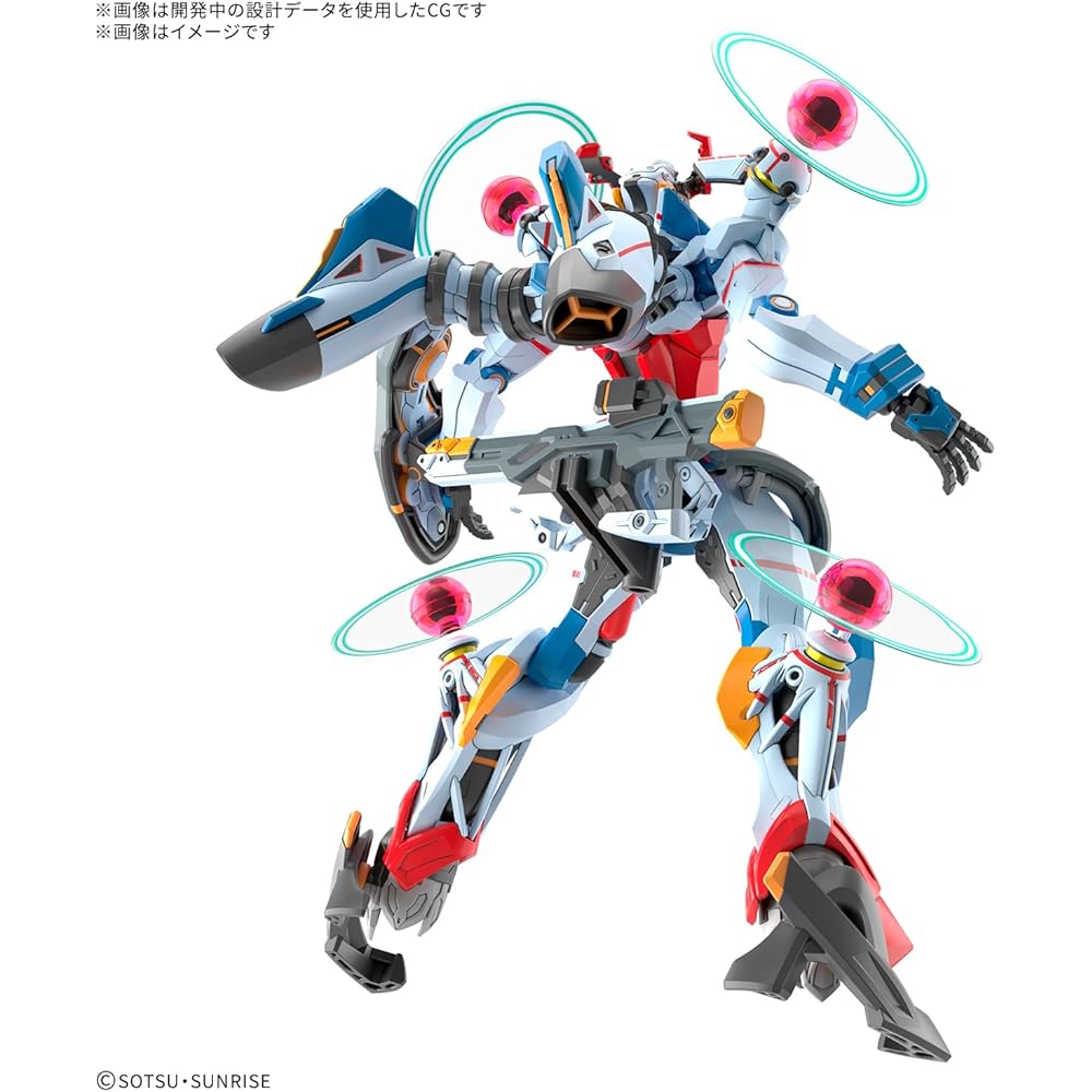 Bandai Spirits HG GQuuuuuuX Endymion Unit Awakening 1/144 Scale Plastic Model Kit Color-Coded Assembly