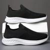 Men's Summer Outdoor Breathable Casual Shoes Slip On Lightweight Flexible Sole Athletic Sneakers for Walking Running and Daily Use