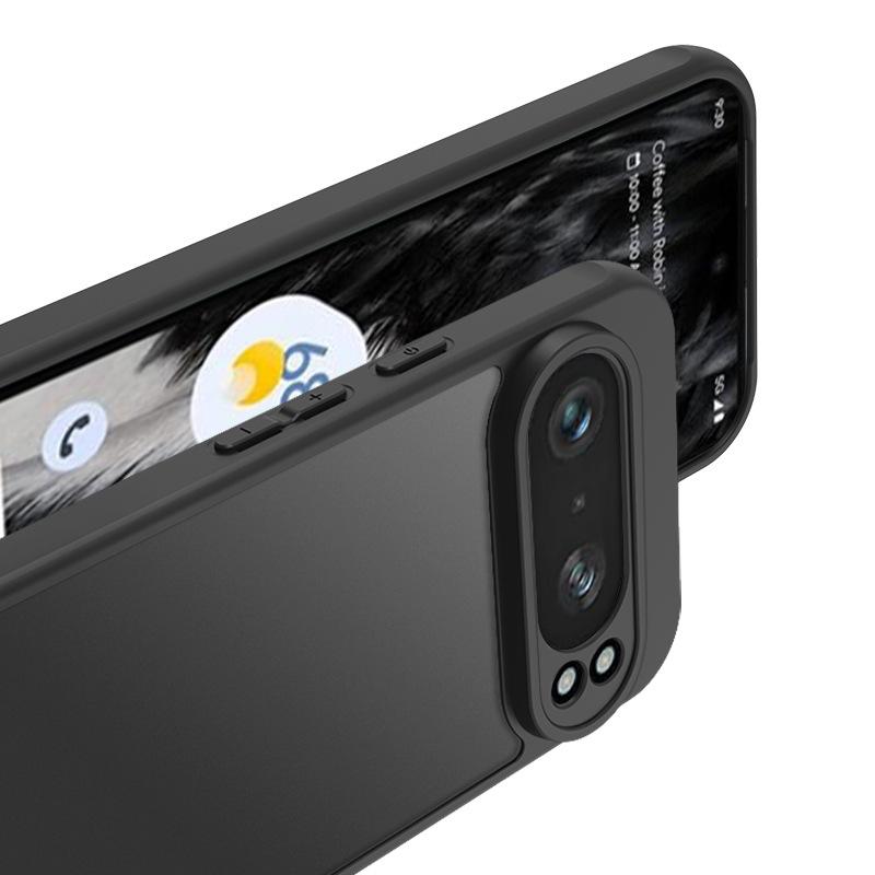 Suitable for Google Pixel 10proxl skin matte mobile phone case Google 9A 2-in-1 semi-transparent matte pc