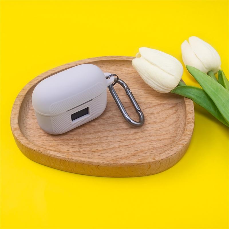 Compatible for TOZO T20 Shockproof Headphone Sleeve Impact-resistant Housing Anti-dust Washable Silicone Cover Soft Case