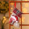 Hanging Christmas Stocking Santa Gift Bag Candy Bag Christmas Gift Sock  Navidad
