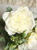 2 Bouquet Artificial Flowers Silk Camellia Peony Mini Wedding Flower Bouquet Home Party Decoration