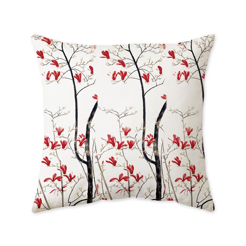 Colorful Abstract Floral Cushion Cover for Sofa or Home Décor