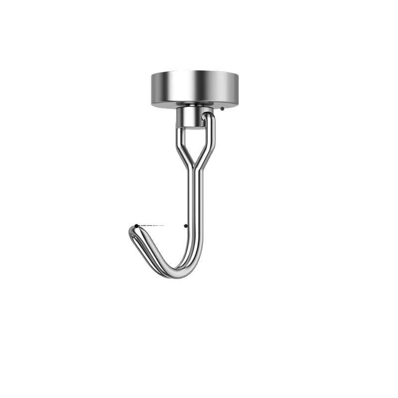 Strong Magnetic Hooks: No-Drill, No-Mark Suction Cup Hooks for Kitchen, Bathroom & Doors