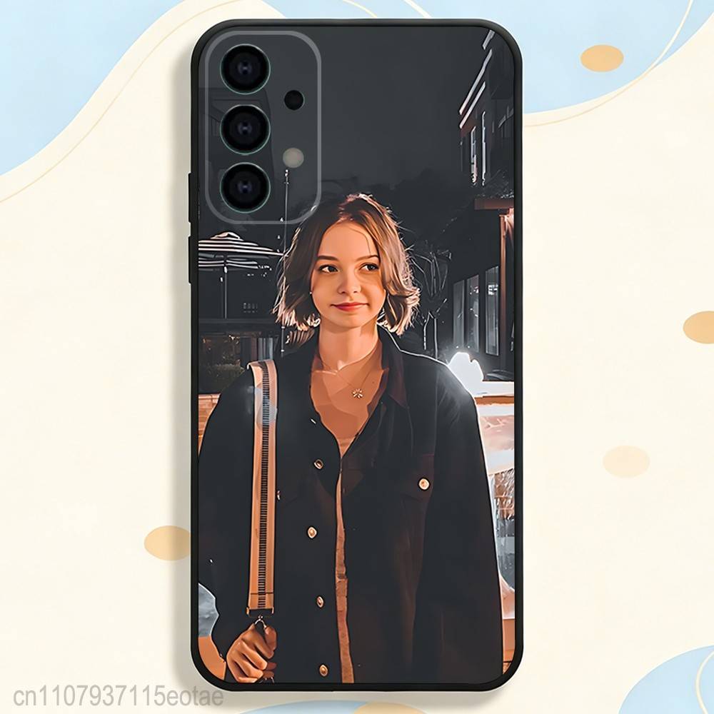 Emma Actress M-Myers Phone Case for Samsung S series s21 s22 s23 s24 s25 S26 FE Plus Ultra TPU Soft to Skin-friendly case