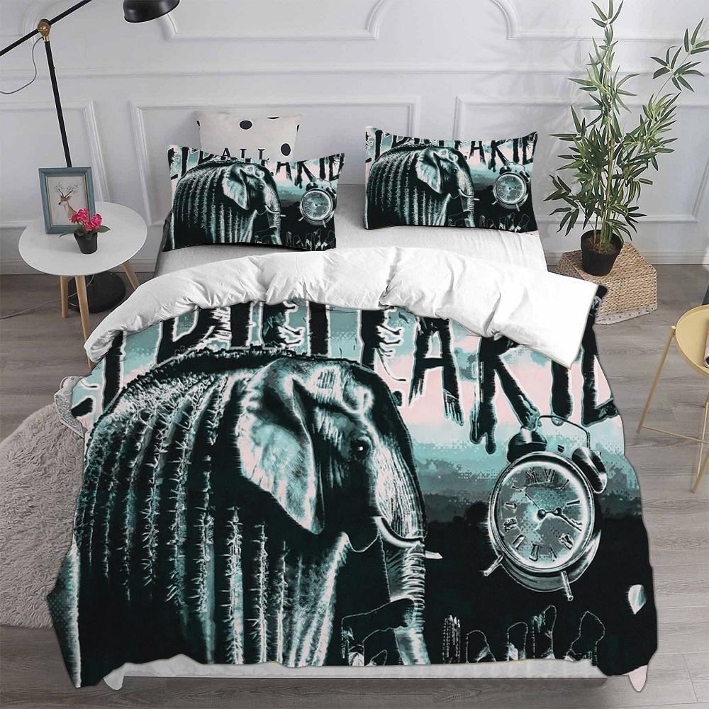 Ai Italienischer Hirnfraß Tung Tung Sahur Bettwäschesets Bettüberwurf Steppdecke Bettbezug Kissenbezug 2-3-teilige Sets Schlafzimmerdeko