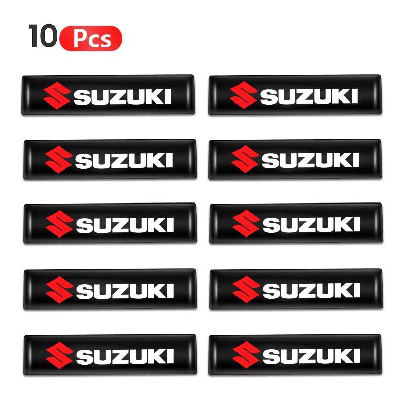 Adesivo Decorativo 3D in Resina Epossidica per Interni ed Esterni Auto TLIN5 Per Suzuki Swift Vitara Baleno Jimny Samurai SX4 Ignis Splash Alto Swace DZire