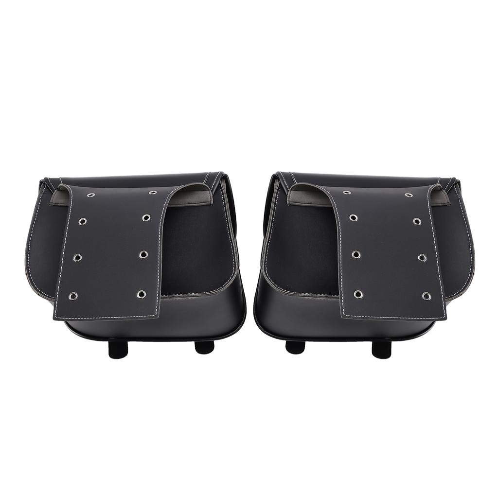 Tail Bag Side Saddlebag Tail Bag Luggage Pouch Storage Black 28L For Motorbike