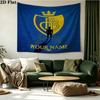 Custom Name FC Basel Printed Tapestry – Wall Hanging for Bedrooms, Dorms, and Home Decor