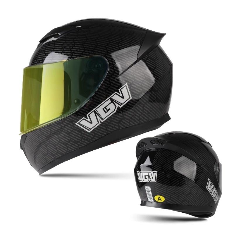 Full face motorcycle helmet suitable for both men and women - dual sunshades, safe and reliable, high-quality materials, multipl