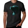 Black Labrador T-Shirt blanks summer top Aesthetic clothing mens graphic t-shirts anime