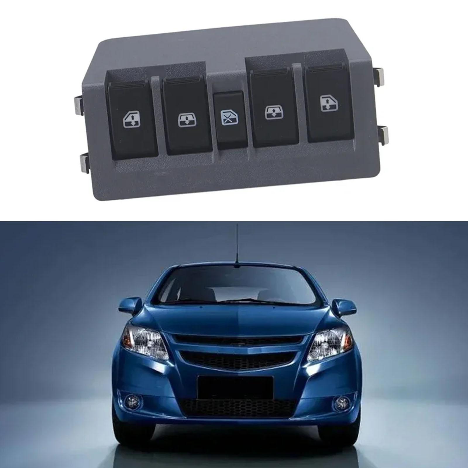 

Replace 90800027 5 Buttons Door Window Lift Button for New Sail 10-14 Electric Power Window Control Switches 1
