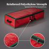 Storage Bag Space-Saving Rectangular Christmas with Zippered Closure