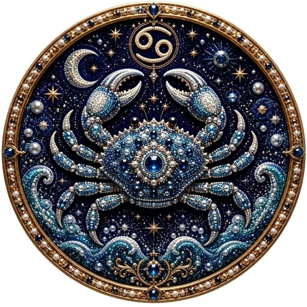 Entry-level 12 Constellation Painting Kit Round Beads DIY Craft Set Adults