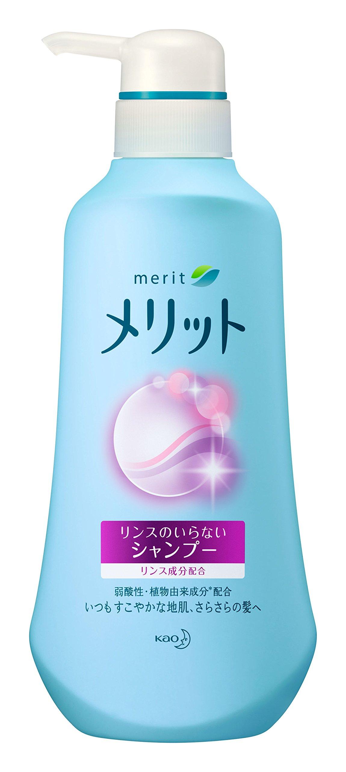 

Merit Kao Merit No Rinse Shampoo Pump 480ml