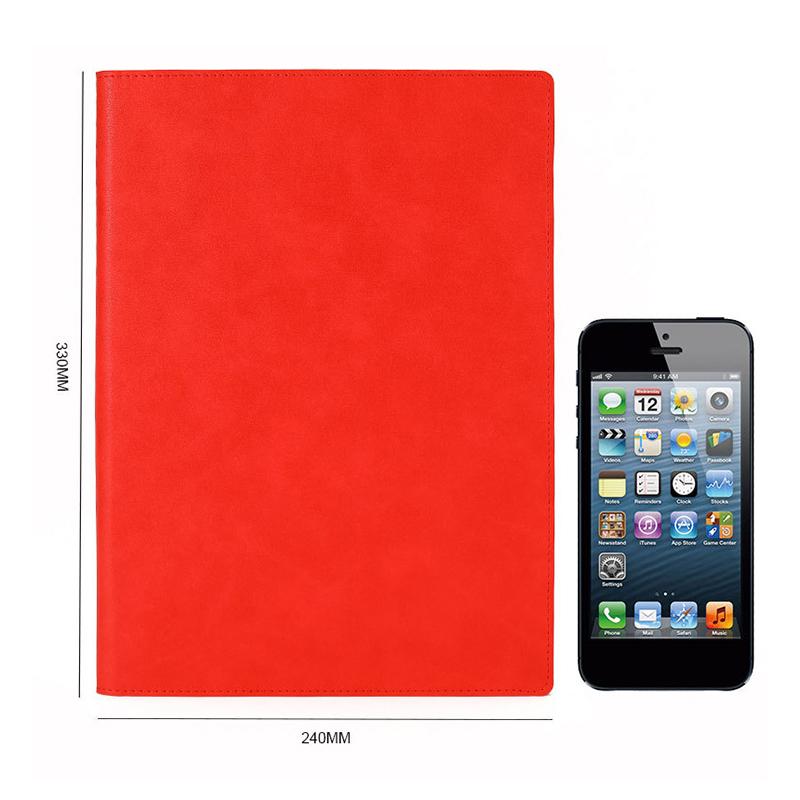 A4/A5 Schreibmappe mit Verschluss Businessmappe Multifunktionales Leder Klemmbrett Konferenzmappe für Büro