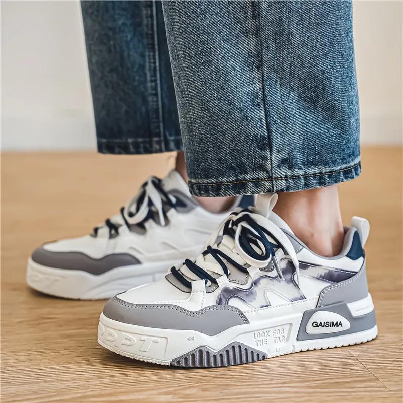 New High Quality Men's Sneakers Zapatos Para Hombres Trend Casual Board Shoes Lightweight and Comfortable Running Shoes