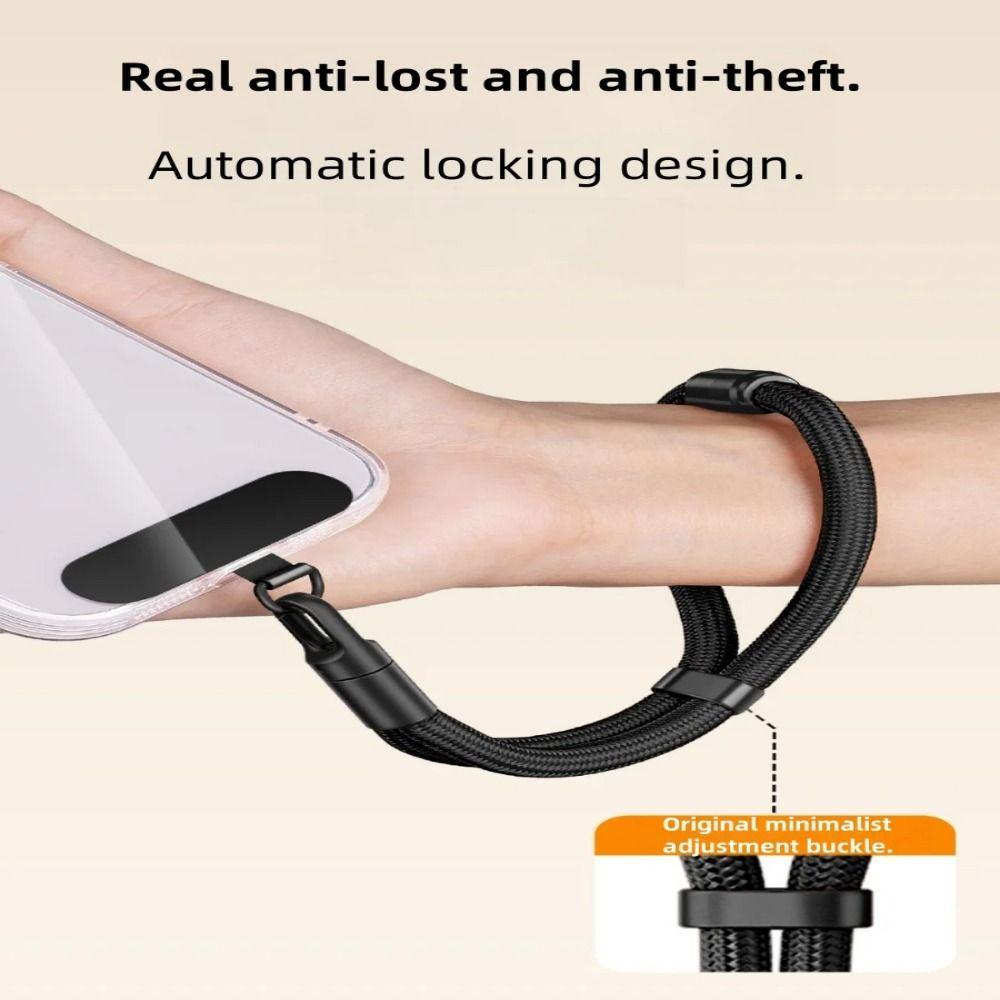 Switchable Crossbody Phone Strap Neck Hanging 3-in-1 Phone Chain Mobile Phone Lanyard  Cell Phone