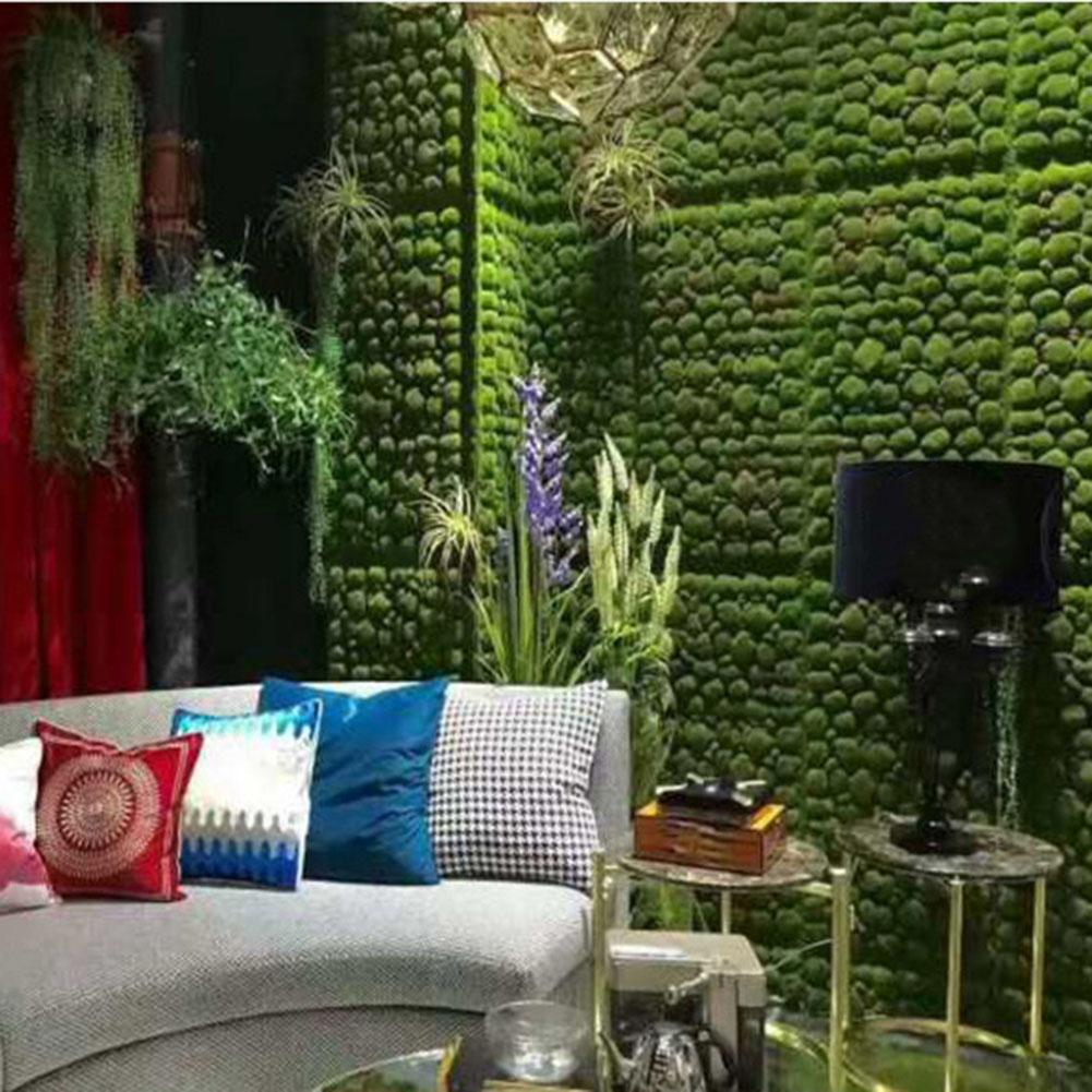 Add a Touch of Nature To Any Room with This Faux Moss Stone Background
