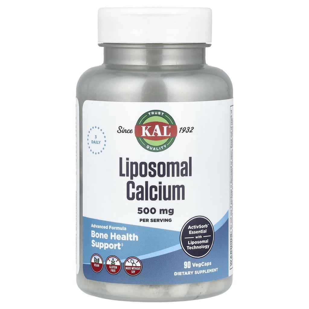 Liposomal Calcium, Veggie Capsules 90 (166.6 Mg per capsule)