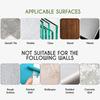 Adhesive Toilet Paper Roll Holder 304 Stainless Steel Wall Mounted Tissue Towel Bath Ball Holder Rack for Kitchen Bathroom