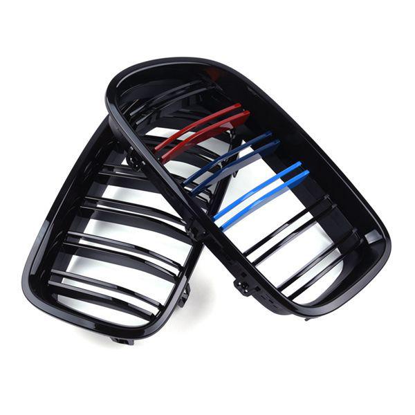 1 Pair Intake Grille Cover for 2010-2017 BMW F10, F11, F18 5 Series